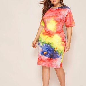 Tye dye Midi Dress